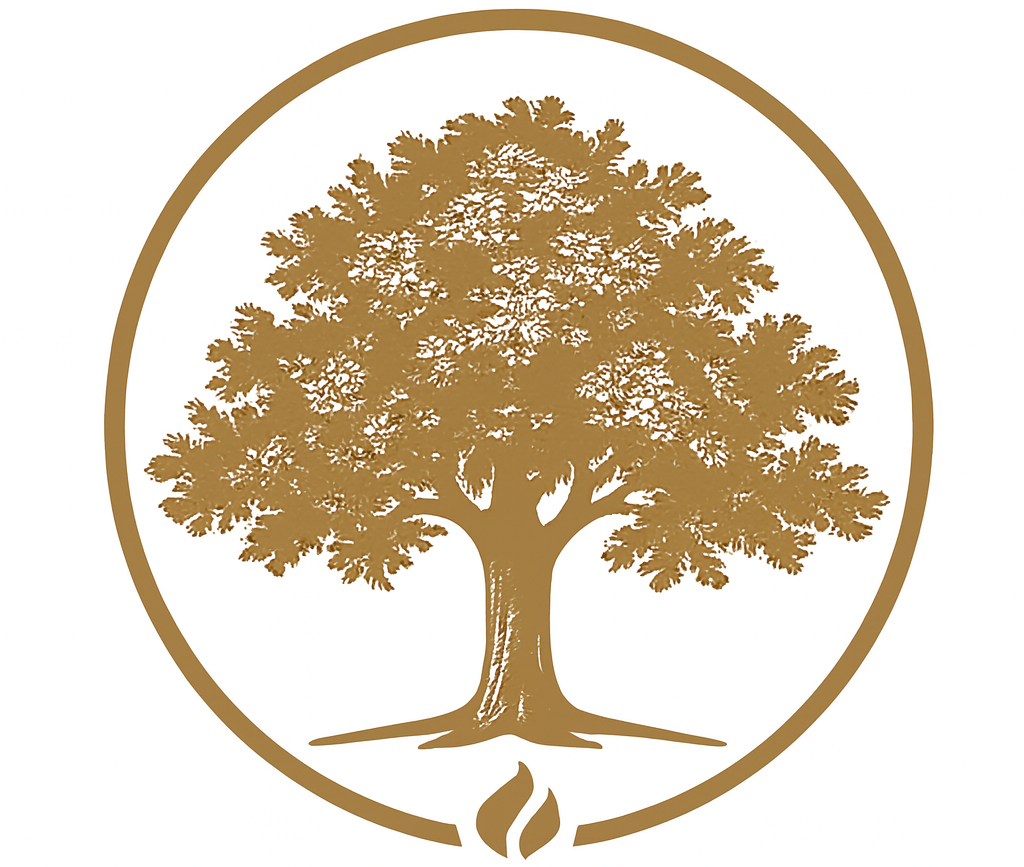 Oak & Ember Group LLC logo - Smoky Mountain cabin rentals in Sevierville TN